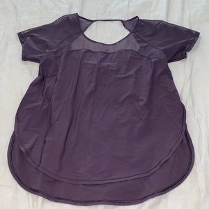 Purple Lululemon Athletic Top.